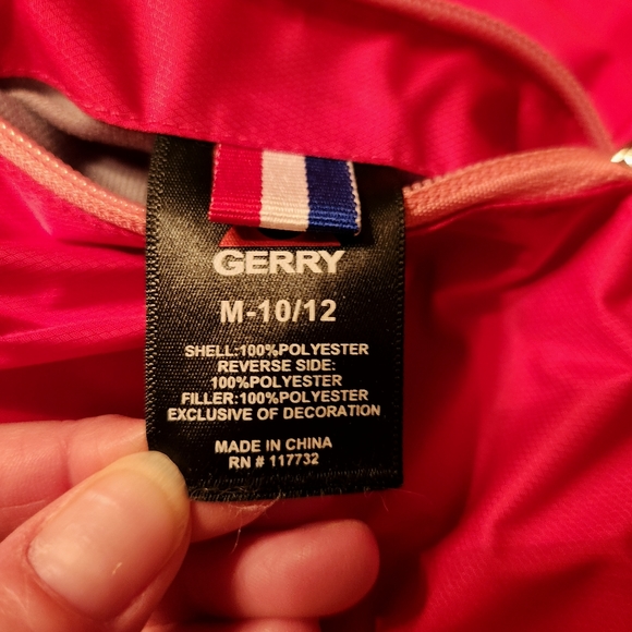 Gerry Girls 10/12 Reversible Fleece Jacket - Picture 5 of 5